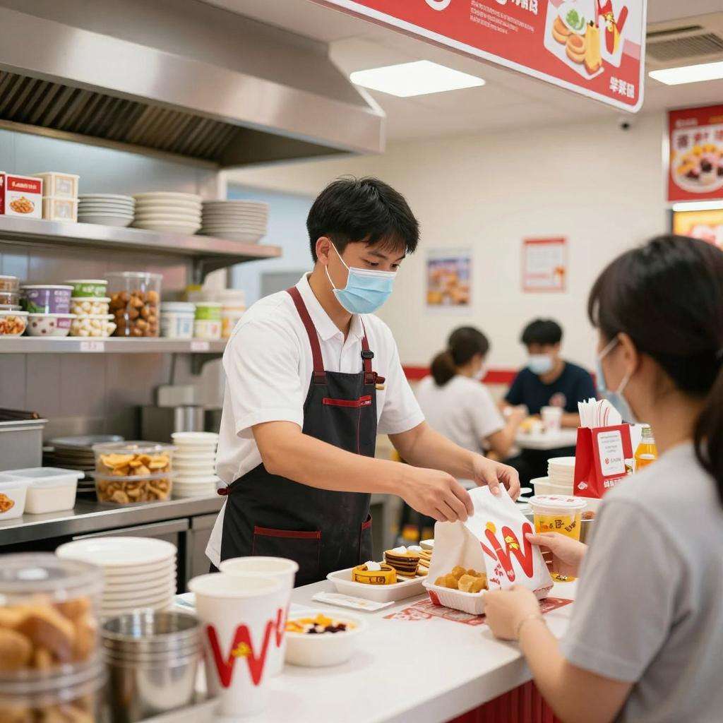 普宁华莱士 服务员（包住）第一张图